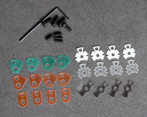 1/10 Digressive valving shim kit - AE, Yokomo, TLR, Mugen, SWORKz