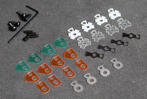 1/10 Digressive valving shim kit - Schumacher